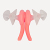 Беруши Speedo Biofuse Earplug (прозрачный/розовый; one size)